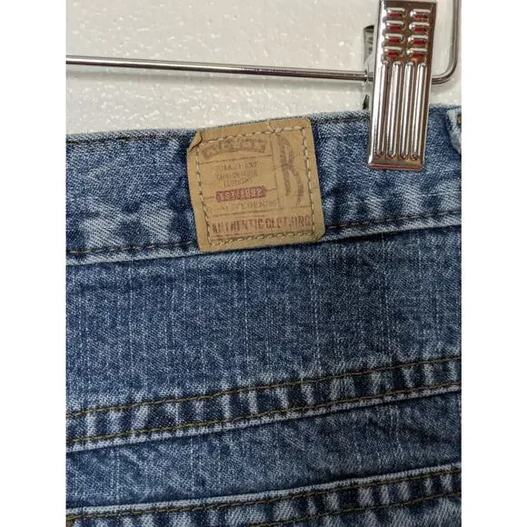 Vintage 90s Lee Riders Blue High Rise Mom Jeans Dark Wash Sz 10P Tapered Leg - Picture 5 of 10